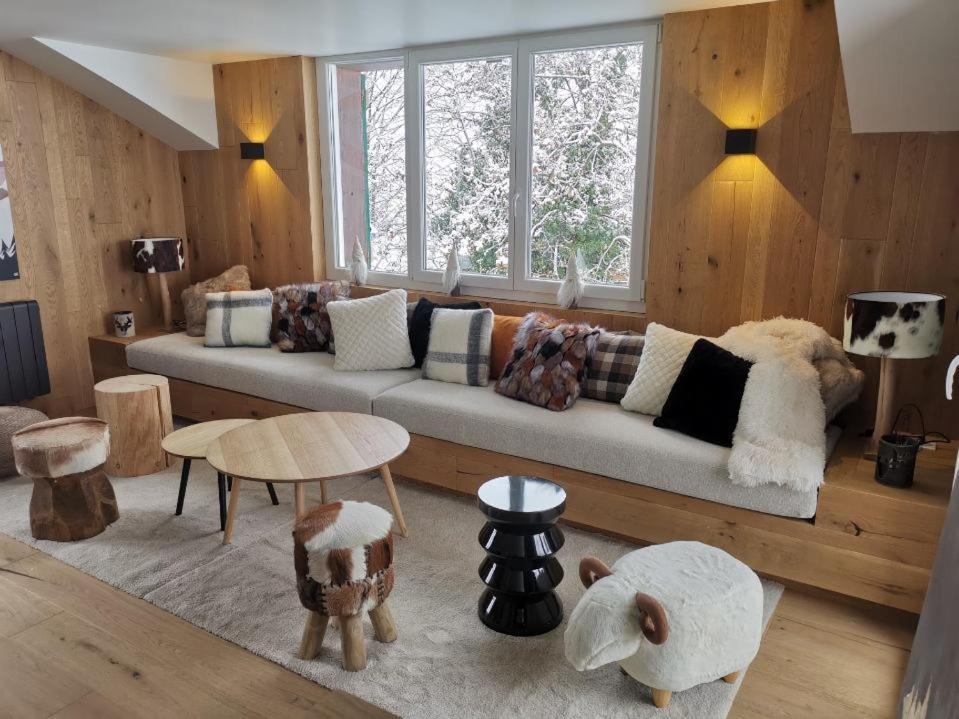 Kaban' Des Neiges Apartment แซ็งต์-แฌร์เวส์-เลส์-แบ็งส์ ภายนอก รูปภาพ